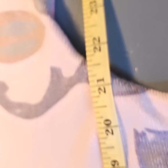 Sioni  Multipal Floral Patterned Long Sleeve Top. Super Soft. Size Meduim‎ Cream - Picture 10 of 12